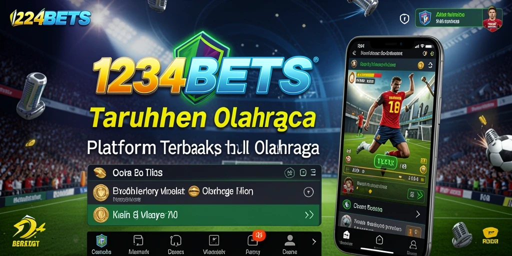 Tampilan gameplay menarik dari aplikasi Sportsbook 1234BETS.