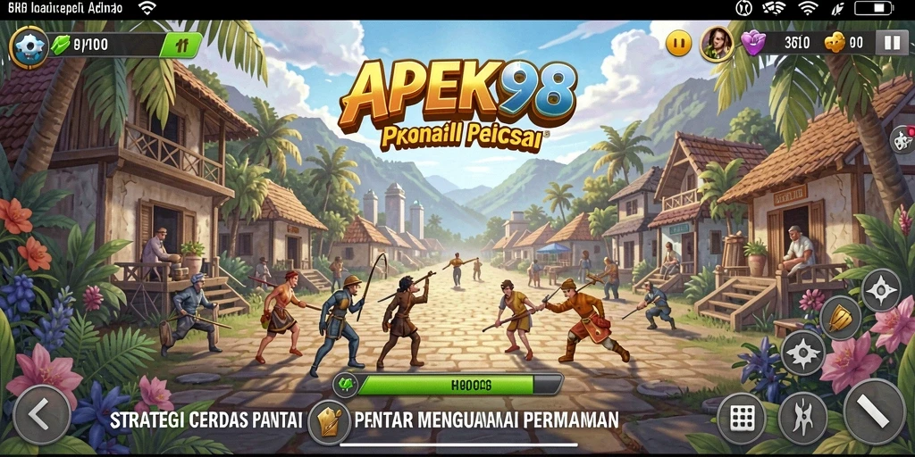 Tampilan gameplay APEK88 yang menarik dan strategis.