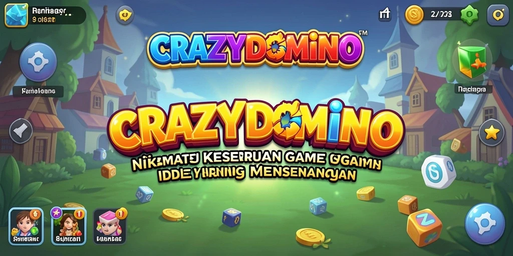 Tampilan menarik dalam gameplay Idle di CRAZYDOMINO.