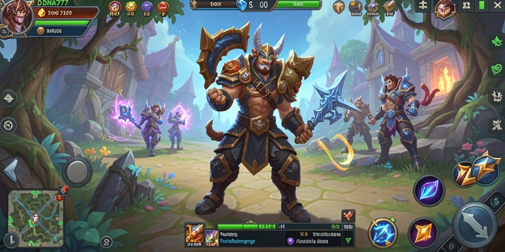 Tampilan gameplay DANA777 yang menakjubkan dalam aksi ARPG.