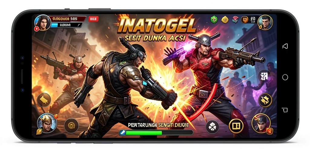 Tangkapan layar <strong>INATOGEL</strong> menampilkan aksi pertarungan yang mendebarkan.