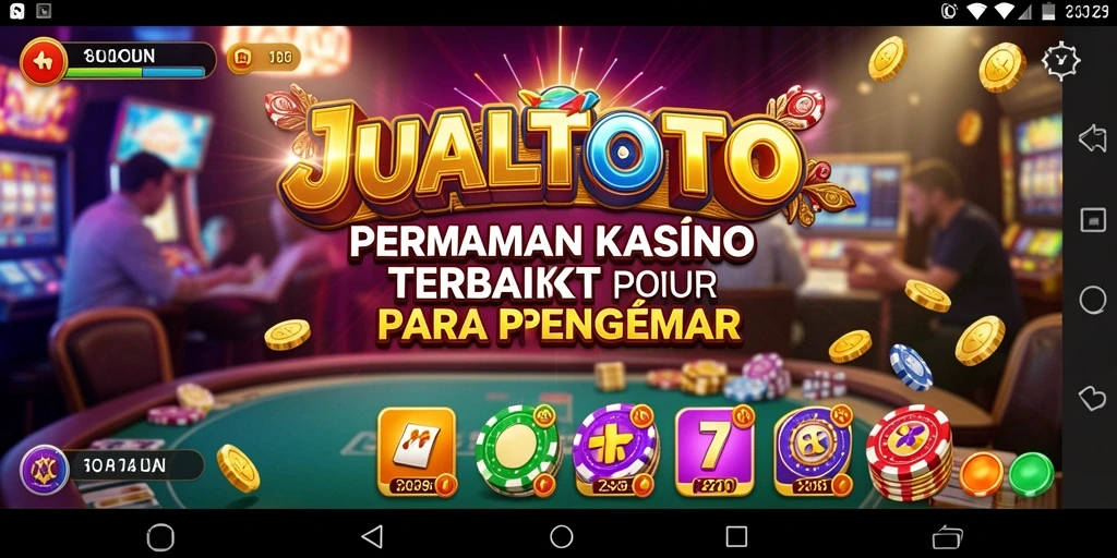 Tampilan gameplay seru di JUALTOTO dengan grafik yang menawan.