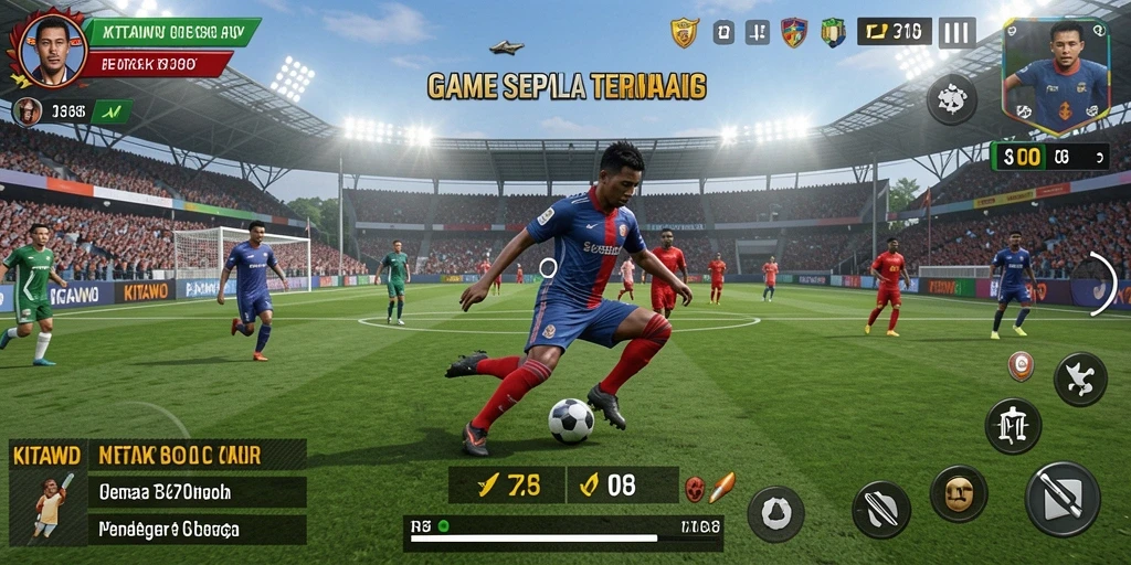 Tampilan gameplay <strong>KITAWD</strong> yang menakjubkan pada layar ponsel.
