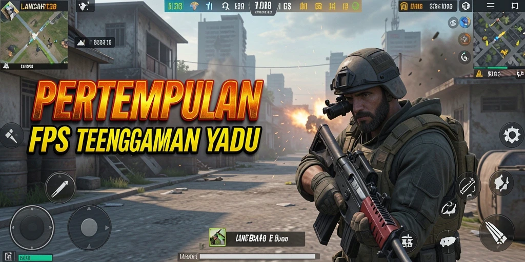 Tangkapan layar gameplay <strong>LANCAR138</strong> yang menunjukkan aksi tembak-menembak seru.