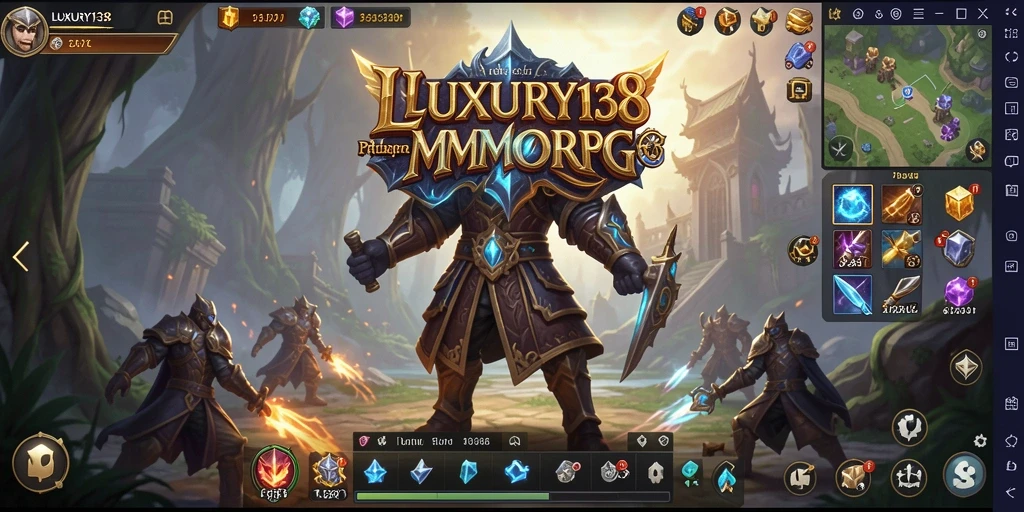 Tampilan gameplay seru dari LUXURY138 dengan pertarungan dan petualangan menarik.