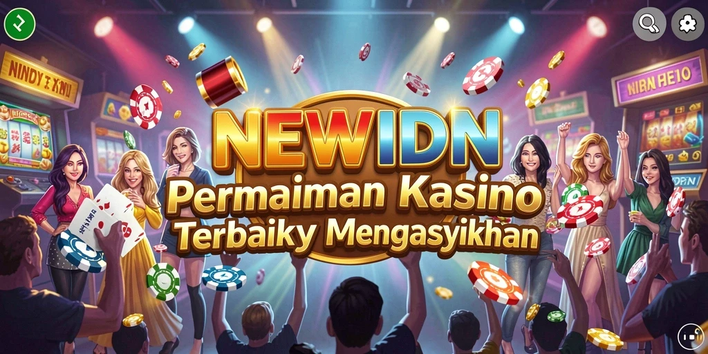 Screenshot NEWIDN menampilkan gameplay kasino yang menarik dan interaktif.