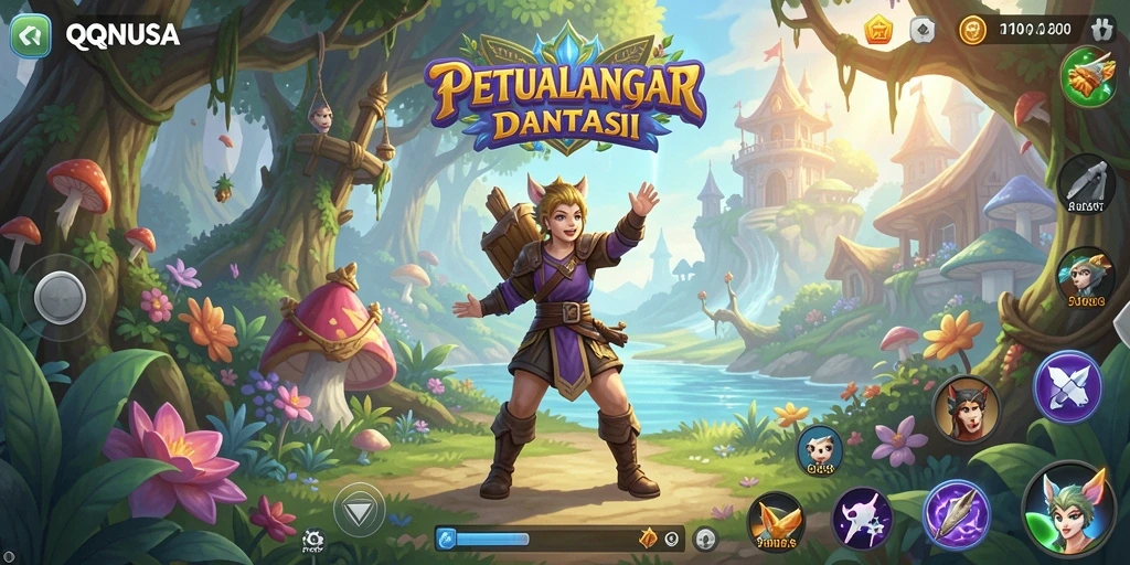 Screenshots menampilkan gameplay petualangan yang menarik dan mendebarkan.