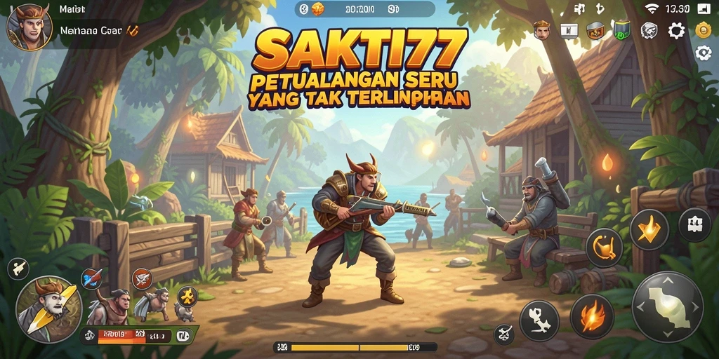 Tampilan gameplay SAKTI77 dalam dunia petualangan yang menakjubkan.