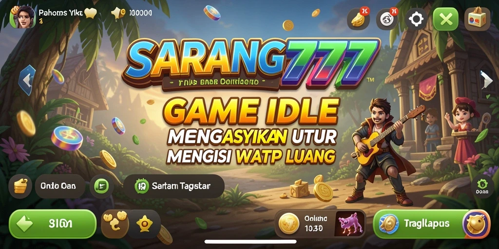Tampilan gameplay SARANG777 yang seru dan mengasyikkan.