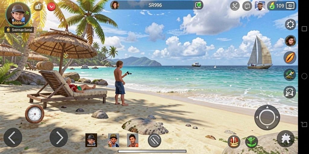 Tampilan menarik dari gameplay SR996 yang menyenangkan.