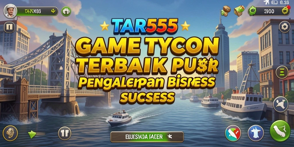 TAR555 menampilkan gameplay Tycoon yang mengasyikkan dan interaktif.
