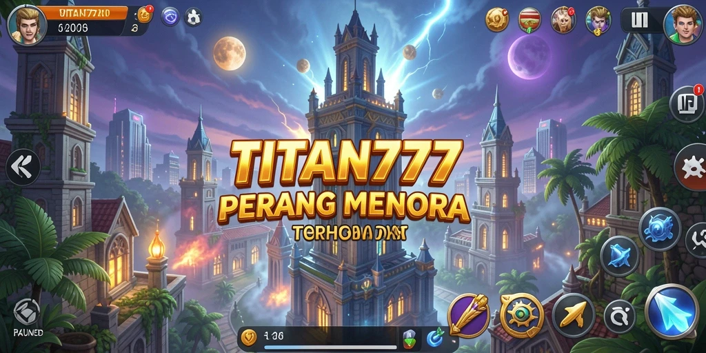 Gameplay menawan dalam pertempuran Tower Defense yang seru.