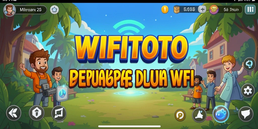 Tampilan gameplay seru WIFITOTO yang menantang.